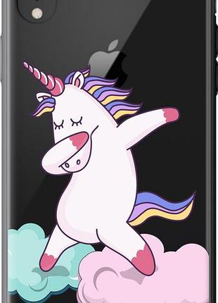 Чехол на iphone xr единорог "4702u-1560-10746"