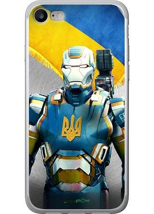 Чехол на iphone se 2020 украинский киборг "980u-2013-10746"