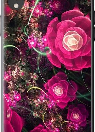 Чехол на iphone xr абстрактные цветы 3 "850u-1560-10746"