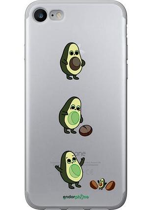 Чехол на iphone se 2022 авокадо 1 "4857u-3737-10746"