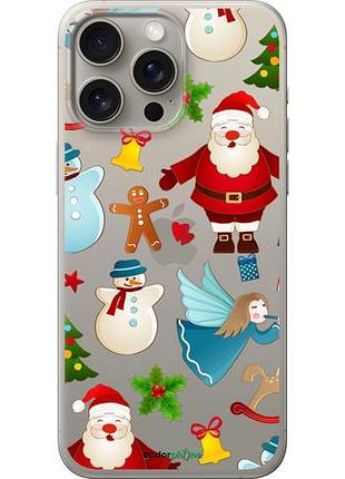 Чехол на iphone 15 pro max новогодний 1 "4614u-3098-10746"