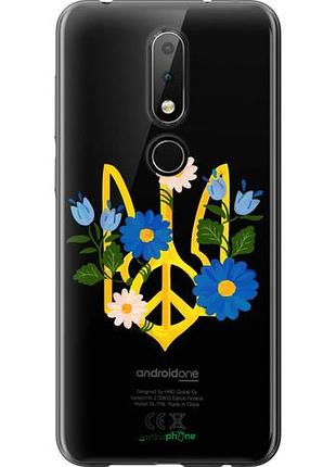 Чехол на nokia 6.1 plus герб v3 "5265u-1539-10746"