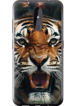 Чехол на nokia 3.2 тигровое величие "6080u-1705-10746"