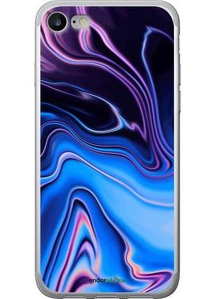 Чехол на iphone se 2022 узор воды "4491u-3737-10746"