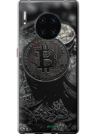 Чехол на huawei mate 30 pro black bitcoin "6090u-1796-10746"