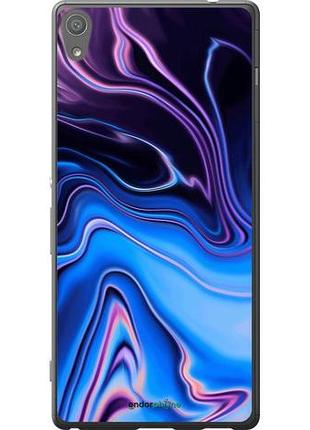Чехол на sony xperia xa ultra dual f3212 узор воды "4491u-391-10746"