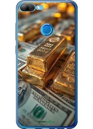 Чохол на huawei honor 9i слитки та долари "6105u-1853-10746"