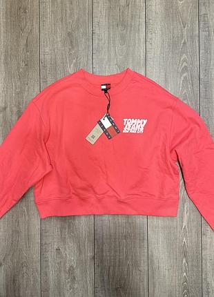 Tommy jeans new жіночій світшот оригінал повністю новий світшот