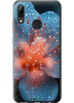 Чохол на huawei p smart 2019 роса на квітці "6039u-1634-10746"