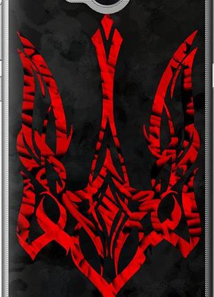 Чехол на huawei y5 2017 герб украины v4 "5319u-992-10746"
