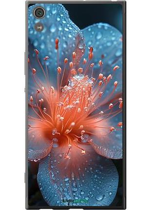 Чехол на sony xperia xa1 ultra g3212 роса на цветке "6039u-1237-10746"