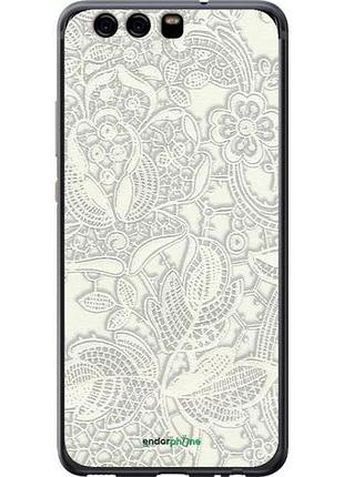 Чехол на huawei p10 белое кружево "4383u-780-10746"