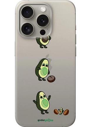 Чехол на iphone 15 pro авокадо 1 "4857u-3096-10746"