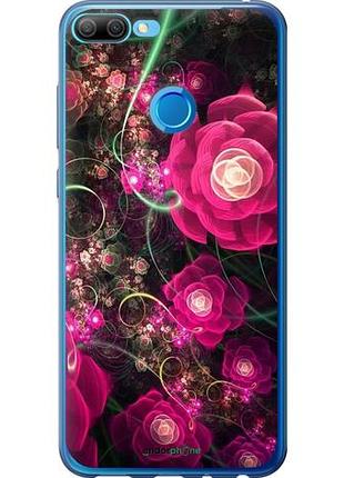 Чехол на huawei honor 9i абстрактные цветы 3 "850u-1853-10746"