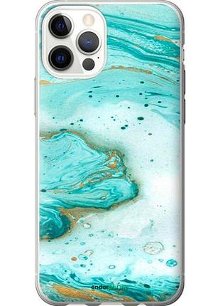 Чехол на iphone 12 pro мраморный "4895u-2052-10746"