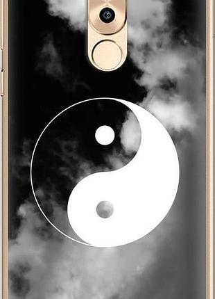 Чехол на huawei mate 9 lite инь и янь "4389u-474-10746"