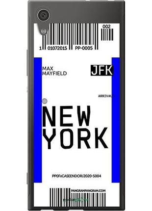 Чехол на sony xperia xa1 g3112 new york "4861u-964-10746"