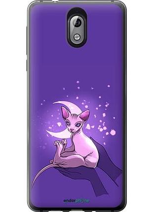 Чехол на nokia 3.1 кот2 "4676u-1530-10746"