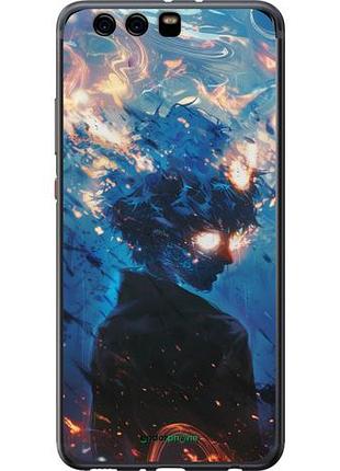 Чехол на huawei p10 plus сатору годжо "6129u-963-10746"