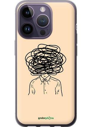 Чехол на iphone 14 pro мысли "4568u-2646-10746"
