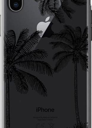 Чехол на iphone x пальмы1 "4634u-1050-10746"