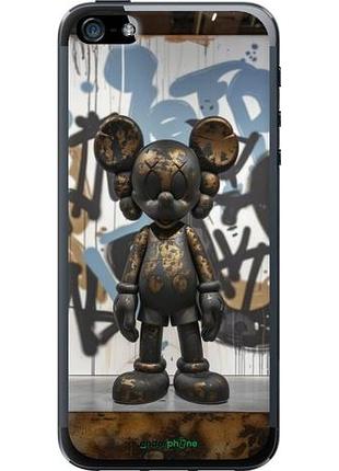 Чехол на iphone 5 bronze kaws v2 "6098u-18-10746"