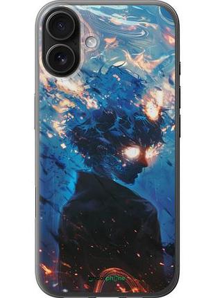 Чохол на iphone 16 plus сатору годжо "6129u-3714-10746"