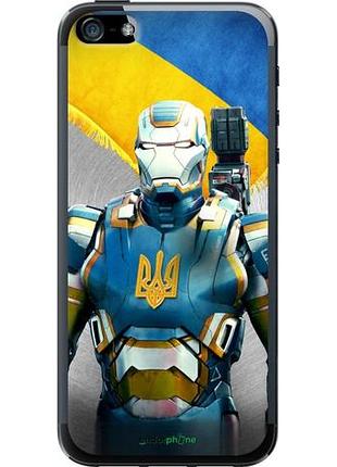 Чехол на iphone se украинский киборг "980u-214-10746"