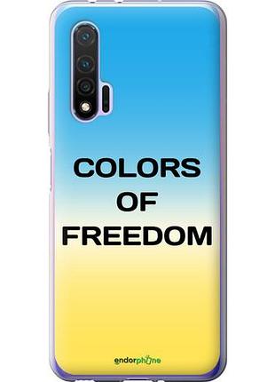 Чехол на huawei nova 6 colors of freedom "5453u-1821-10746"