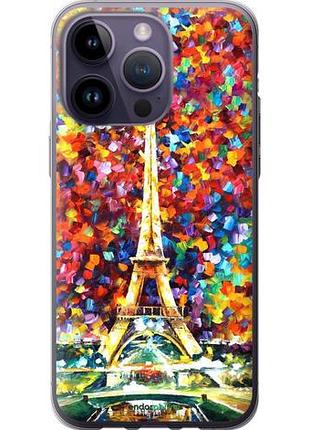 Чехол на iphone 14 pro max париж "830u-2667-10746"