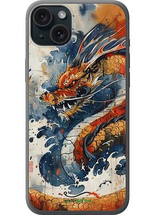 Чехол на iphone 15 plus ярость дракона "6112u-3097-10746"