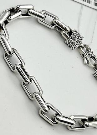 Браслет срібний "трикветр" 22 см 23,61 г