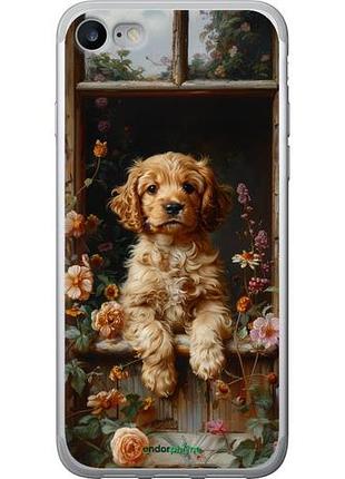 Чехол на iphone 7 щенок cocker spaniel "6136u-336-10746"
