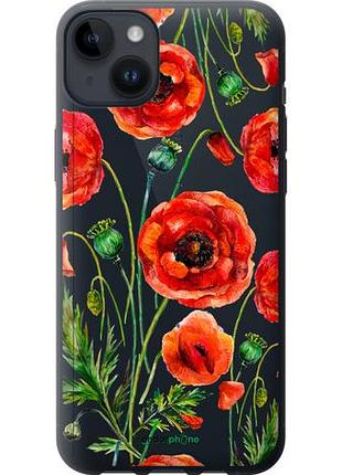 Чехол на iphone 14 plus нарисованные маки "4278u-2645-10746"