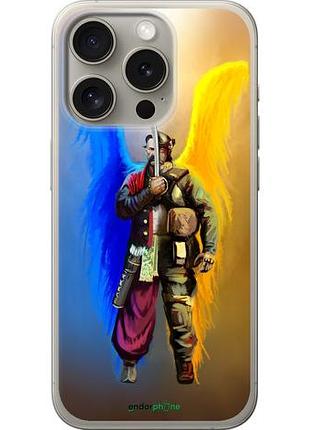 Чехол на iphone 15 pro воин-ангел "5317u-3096-10746"