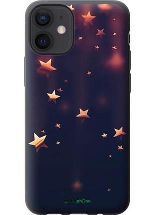 Чехол на iphone 12 mini падающие звезды "3974u-2071-10746"