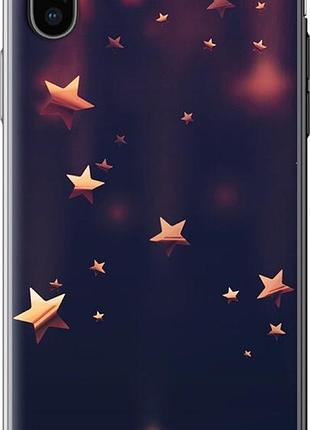 Чехол на iphone x падающие звезды "3974u-1050-10746"
