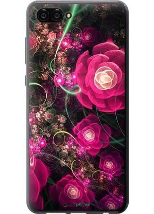 Чехол на huawei nova 2s абстрактные цветы 3 "850u-1388-10746"