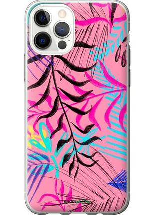 Чехол на iphone 12 pro растительный узор 2 "4740u-2052-10746"