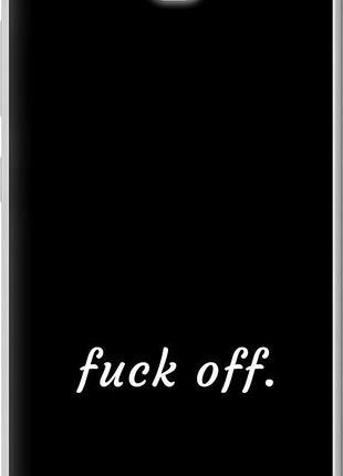 Чехол на huawei honor 3c fuck off "4731u-307-10746"