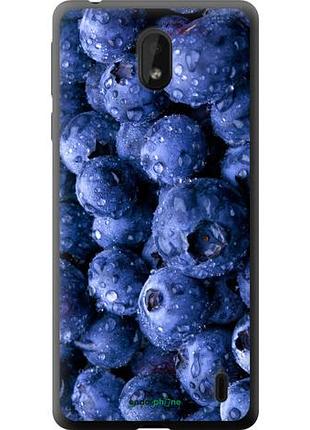 Чехол на nokia 1 plus голубика "4459u-1677-10746"