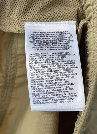 Нейлонові шорти the north face / пісочні / gorpcore / xs-s 9