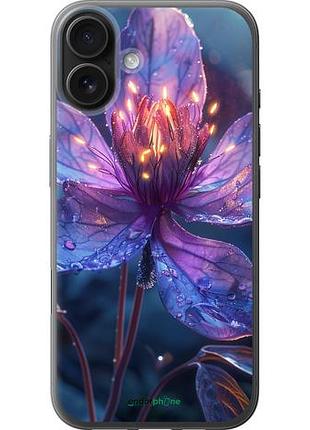 Чехол на iphone 16 plus магический цветок "6038u-3714-10746"