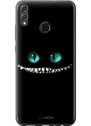 Чехол на huawei honor 8x чеширский кот "689u-1596-10746"