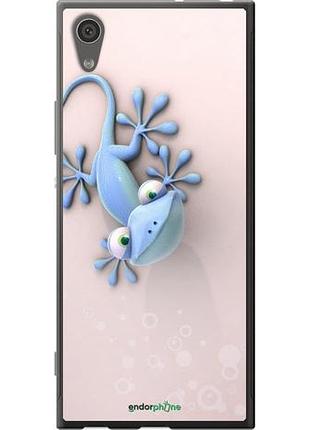 Чехол на sony xperia xa1 g3112 геккончик "1094u-964-10746"
