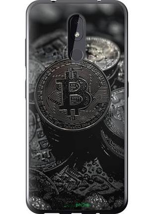 Чехол на nokia 3.2 black bitcoin "6090u-1705-10746"