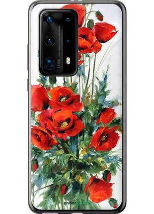 Чехол на huawei p40 pro plus маки "523u-1917-10746"
