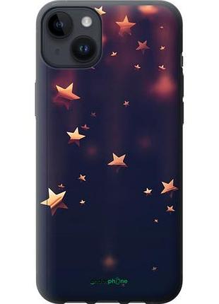 Чехол на iphone 14 plus падающие звезды "3974u-2645-10746"