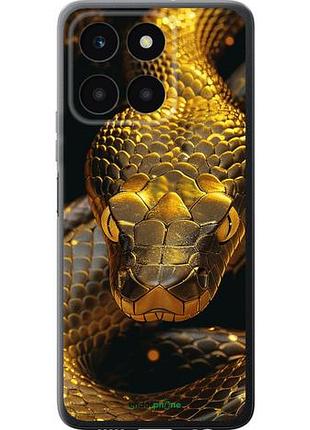 Чехол на huawei honor x6a golden snake "6072u-3340-10746"