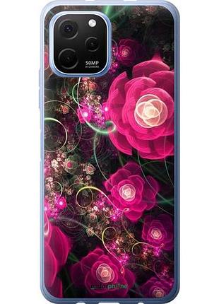 Чохол на huawei nova y61 абстрактні квіти 3 "850u-2983-10746"